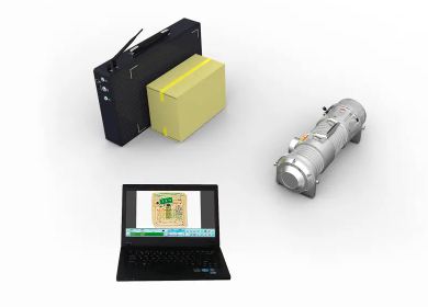 Портативный сканер инспекции безопасности рентгеновских лучей