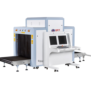 Рентгеновский сканер багажа в аэропорту для проверки безопасности