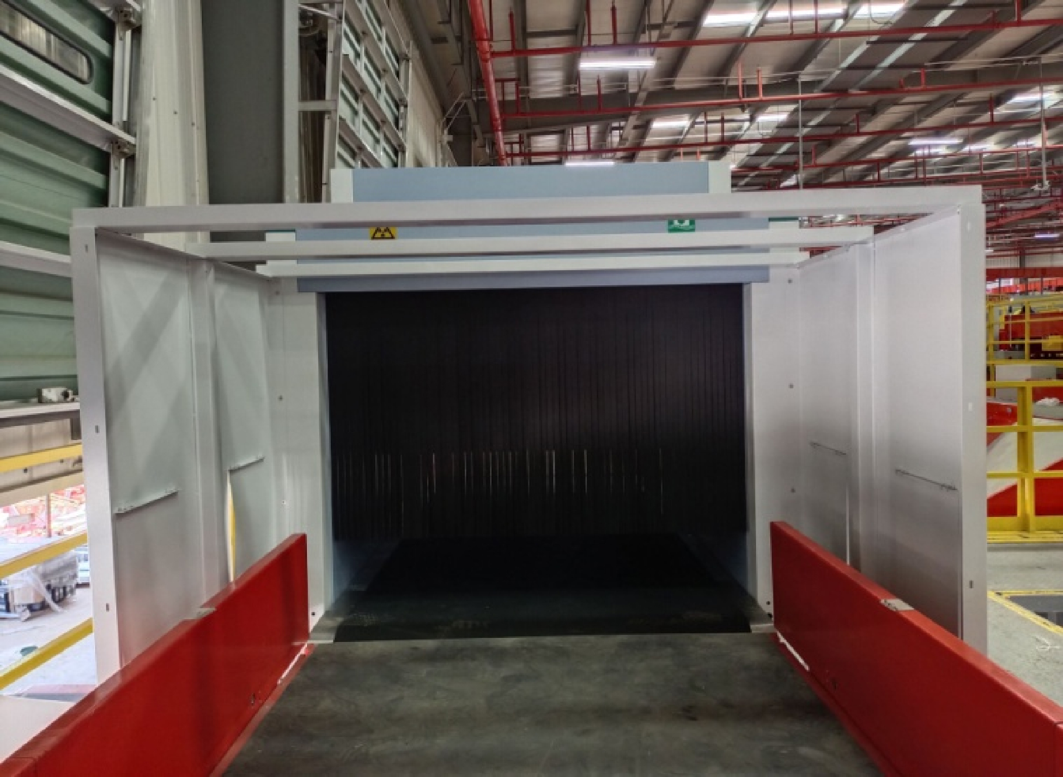 высокоскоростный рентгеновский сканер грузоподъемности и багажа